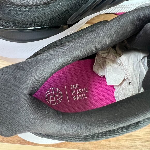 Adidas Ultrabounce  Running Athletic Shoe Sz 6.5US Black Lucid Fuchsia HP5785 - Picture 6 of 12